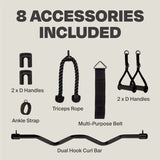 Centr 3 Smith Machine Functional Trainer SF3 / FLB2 Bench - Functional Trainer - Inspire Fitness - 8