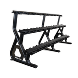 MD Buddy 15 Pair Saddle Rack - Dumbbell Rack - Progression Fitness - 1