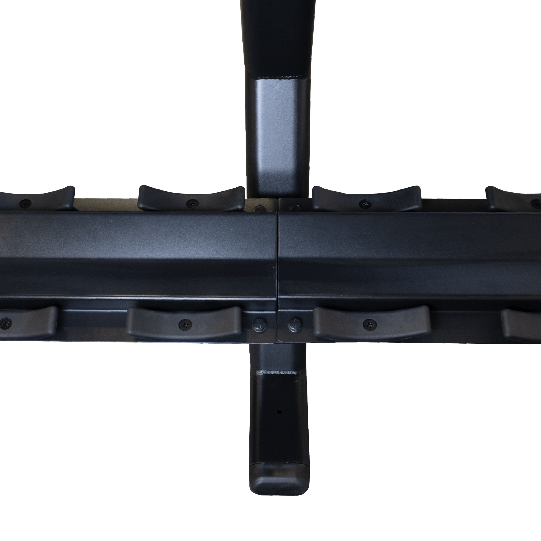 MD Buddy 15 Pair Saddle Rack - Dumbbell Rack - Progression Fitness - 7