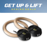 MD Buddy Wooden Gym Rings (Numbered Straps) - Gym Rings - MD Buddy - 1