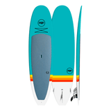 POP 10'6" Classico RETRO (Turquoise, Red, Orange and Yellow) - Paddleboards - Flaman Fitness - 1
