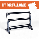 Progression 430 3 - Tier Dumbbell Rack - Dumbbell Rack - Progression Fitness - 1