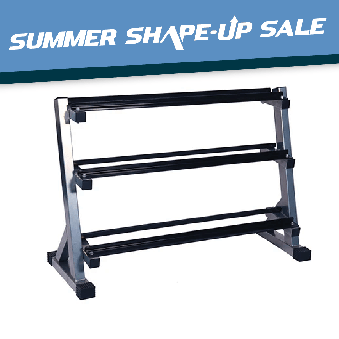 Progression 430 3 - Tier Dumbbell Rack - Dumbbell Rack - Progression Fitness - 1