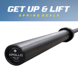 Progression Apollo Men's CF Bar 86" - (1500 LB - 28 MM) - Olympic Bars - Progression Fitness - 1