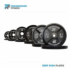 Progression Deep Dish Weight Plates - Deep Dish - Progression Fitness - 1