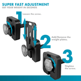 Progression Fitness Adjustable Barbell Bar - Adjustable Dumbbells - Progression Fitness - 2