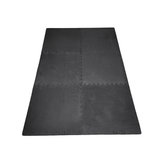 Progression Foam Interlocking Mat Black 6pk - Interlocking Square - Progression - 2