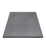 QS Rubber 3.2'x3.2'x50mm Impact Mat Straight Edge - BLACK - Impact Mat - QS Rubber - 1