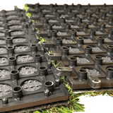 QS Rubber Turf Tile 12"x12" x 1.5" pile height - SINGLE - Turf Tile - QS Rubber - 8