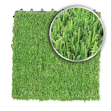 QS Rubber Turf Tile 12"x12" x 1.5" pile height - SINGLE - Turf Tile - QS Rubber - 1