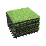 QS Rubber Turf Tile 12"x12" x 1.5" pile height - SINGLE - Turf Tile - QS Rubber - 3