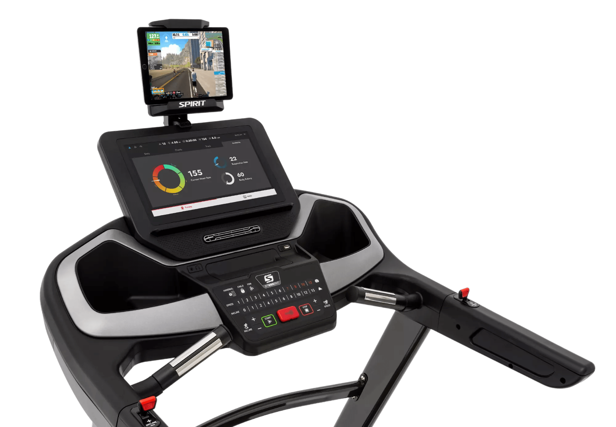 Spirit XT685ENT treadmill w/15.6" Touchscreen - Treadmills - Flaman Fitness - 13
