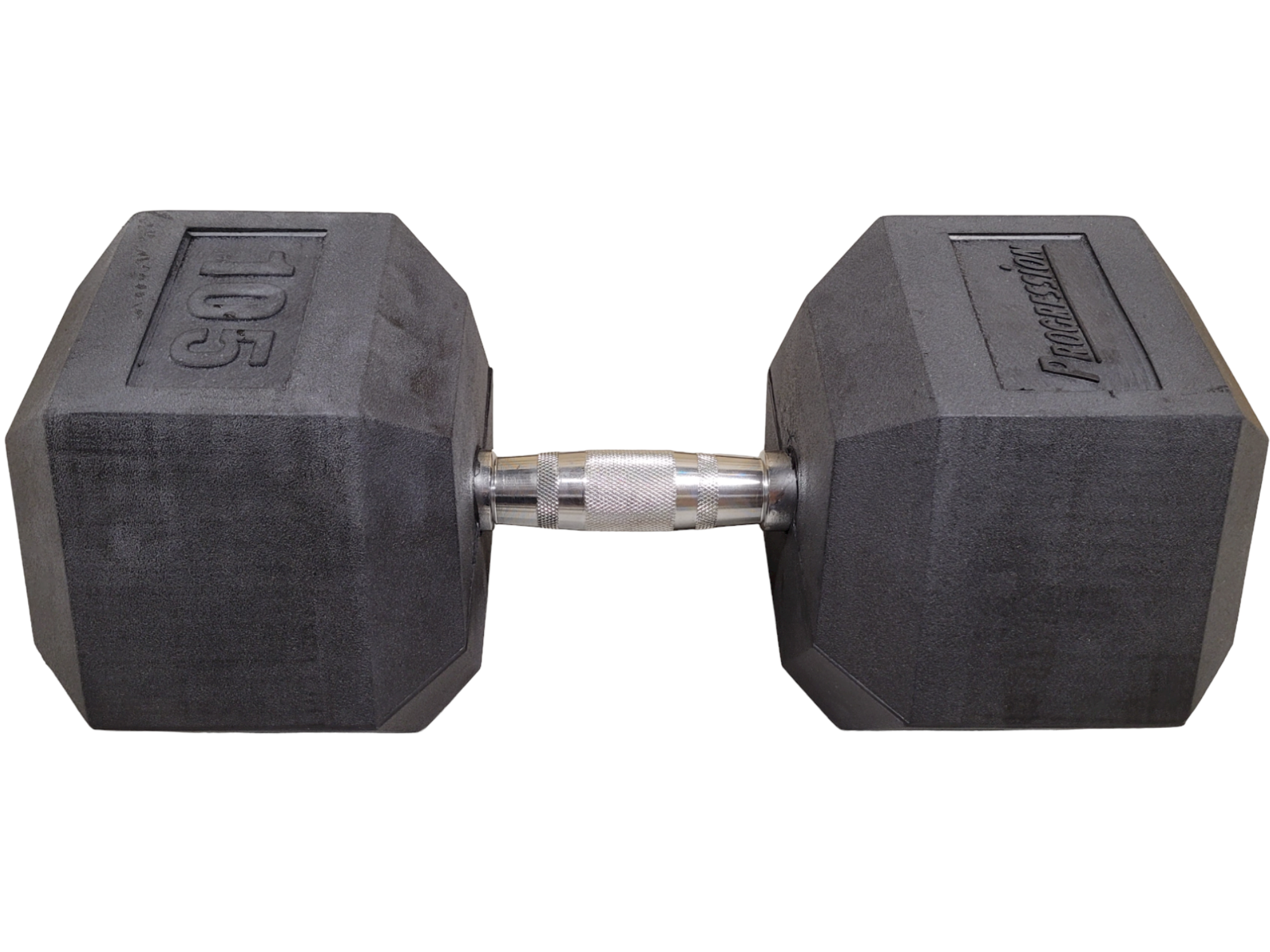 Progression Rubber Hex Dumbbell - Single $1.29/lb