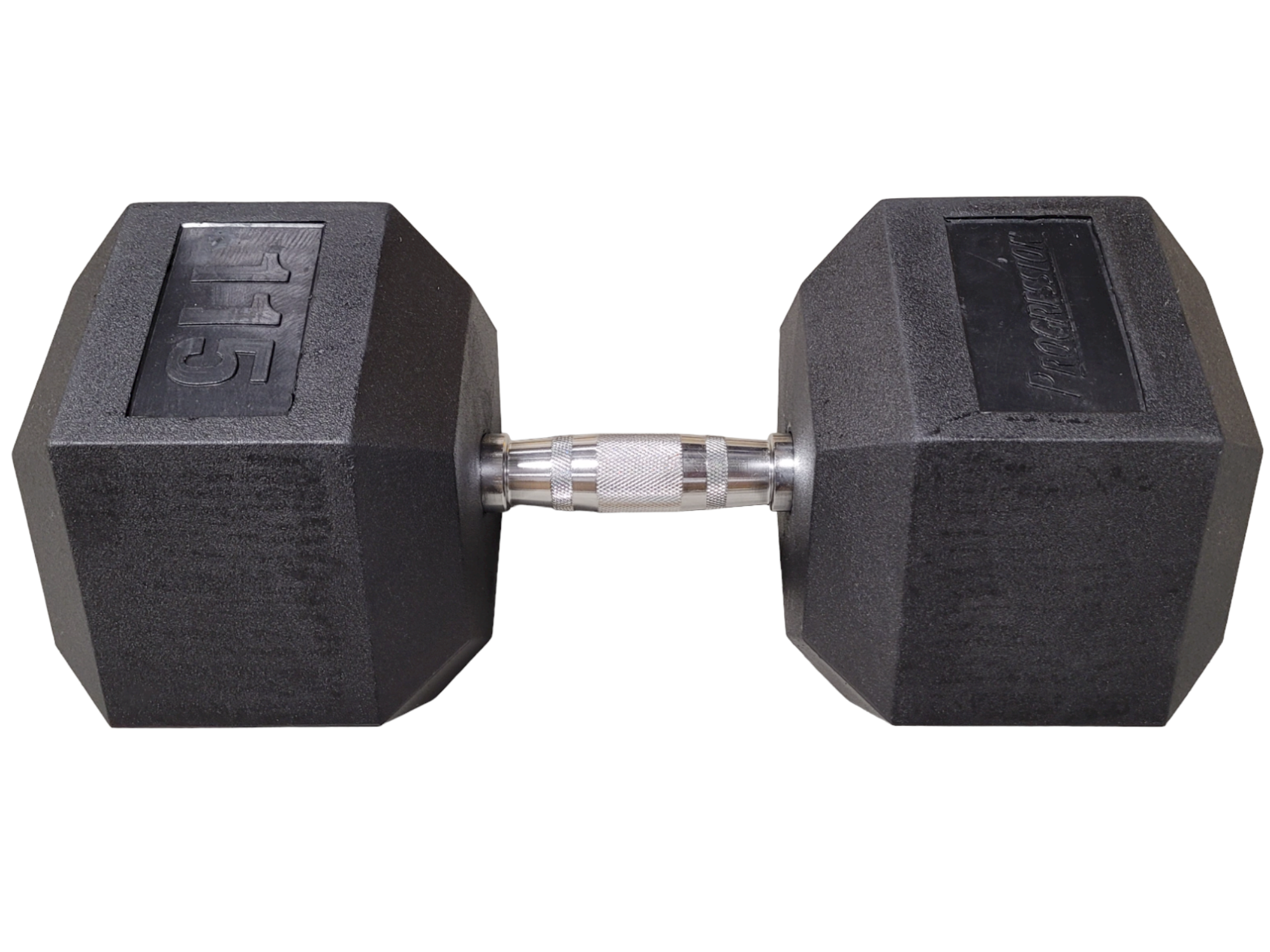 Progression Rubber Hex Dumbbell - Single $1.29/lb