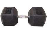 Progression Rubber Hex Dumbbell - Single $1.29/lb