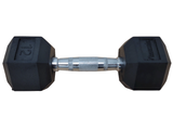 Progression Rubber Hex Dumbbell - Single $1.29/lb