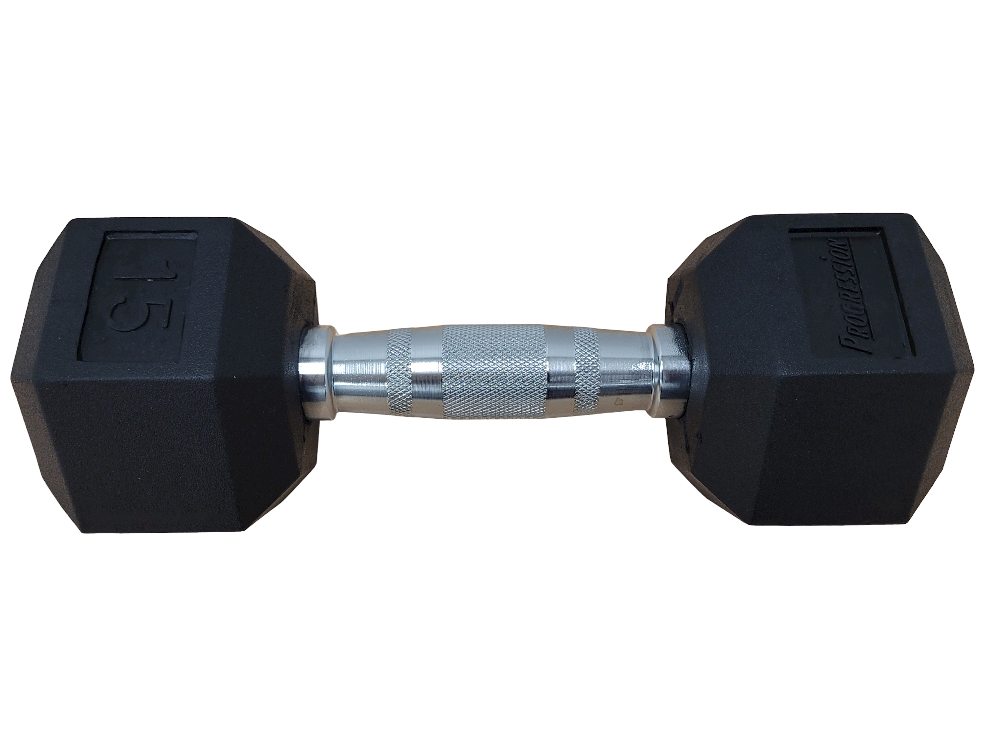 Progression Rubber Hex Dumbbell - Single $1.29/lb