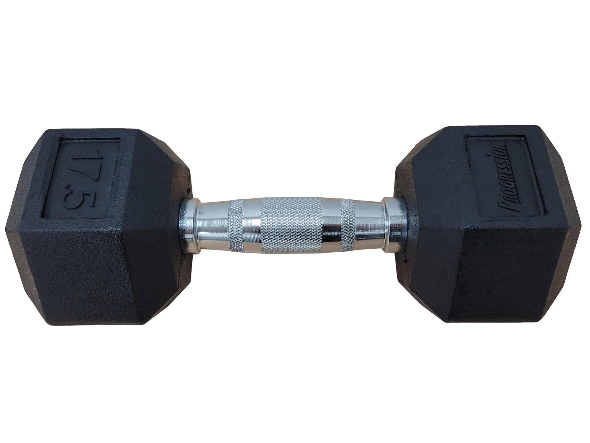 Progression Rubber Hex Dumbbell - Single $1.29/lb
