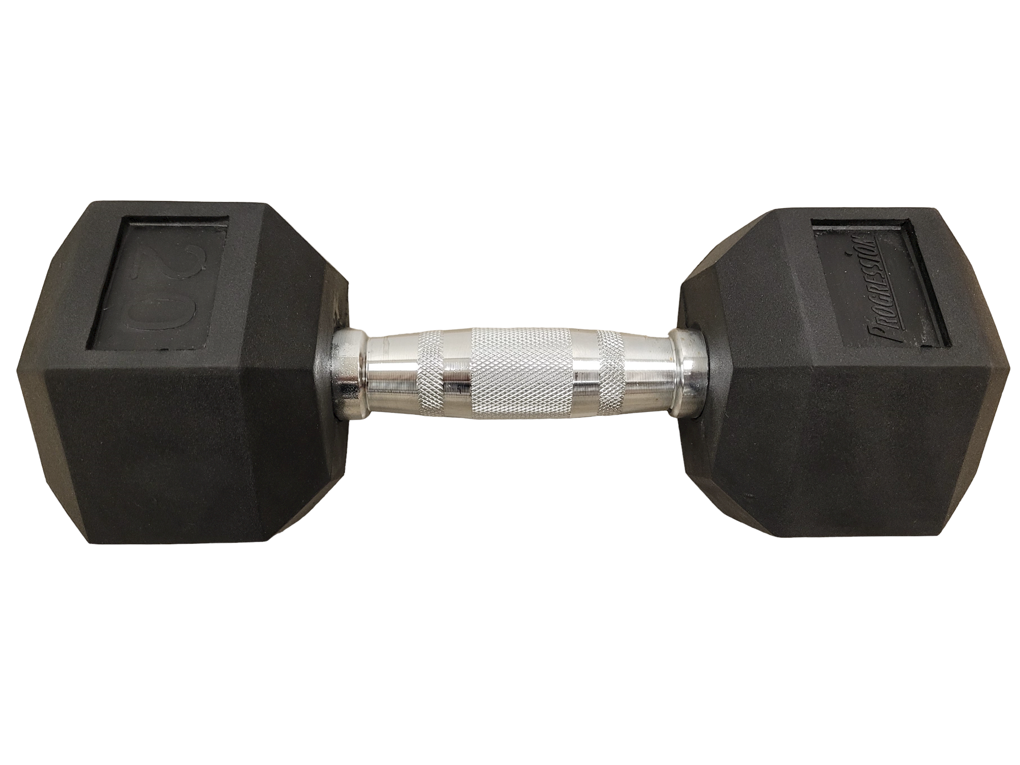 Progression Rubber Hex Dumbbell - Single $1.29/lb