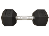Progression Rubber Hex Dumbbell - Single $1.29/lb