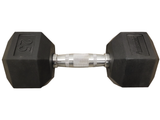 Progression Rubber Hex Dumbbell - Single $1.29/lb