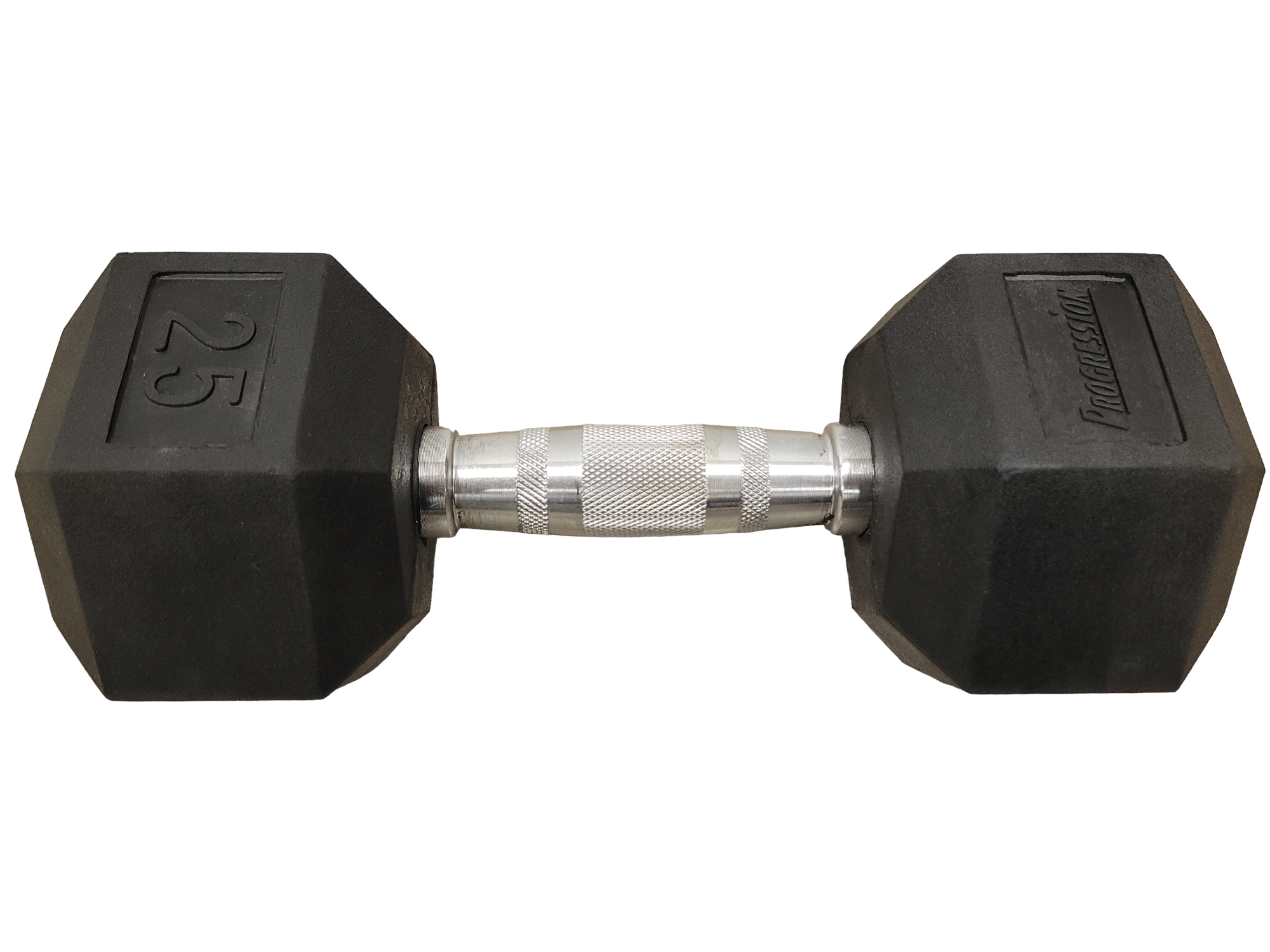 Progression Rubber Hex Dumbbell - Single $1.29/lb