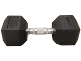 Progression Rubber Hex Dumbbell - Single $1.29/lb