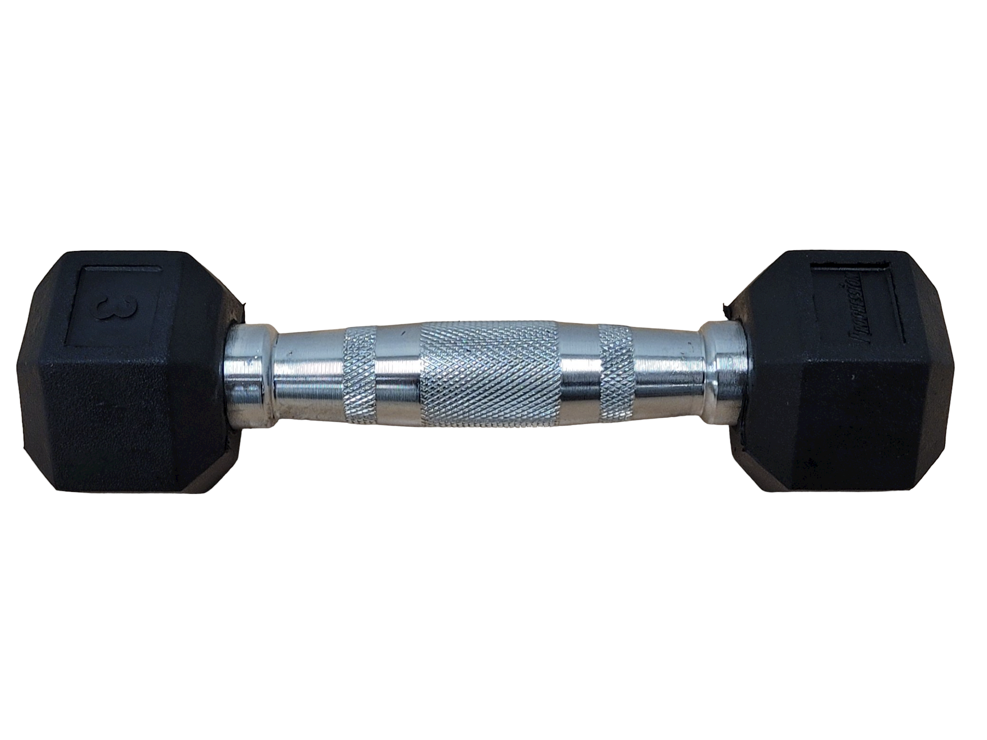 Progression Rubber Hex Dumbbell - Single $1.29/lb