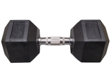 Progression Rubber Hex Dumbbell - Single $1.29/lb