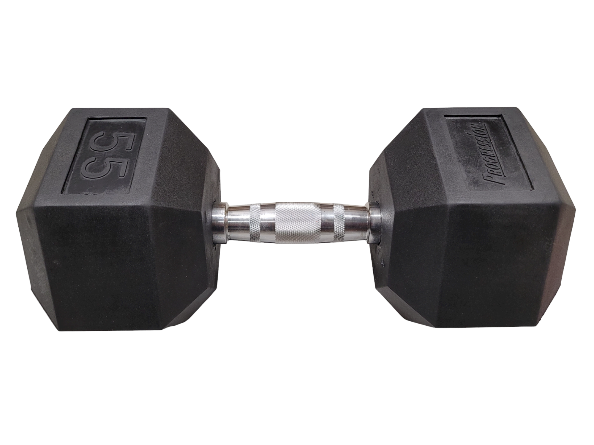 Progression Rubber Hex Dumbbell - Single $1.29/lb