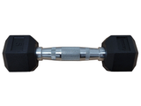 Progression Rubber Hex Dumbbell - Single $1.29/lb