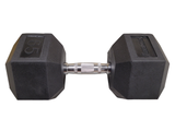 Progression Rubber Hex Dumbbell - Single $1.29/lb