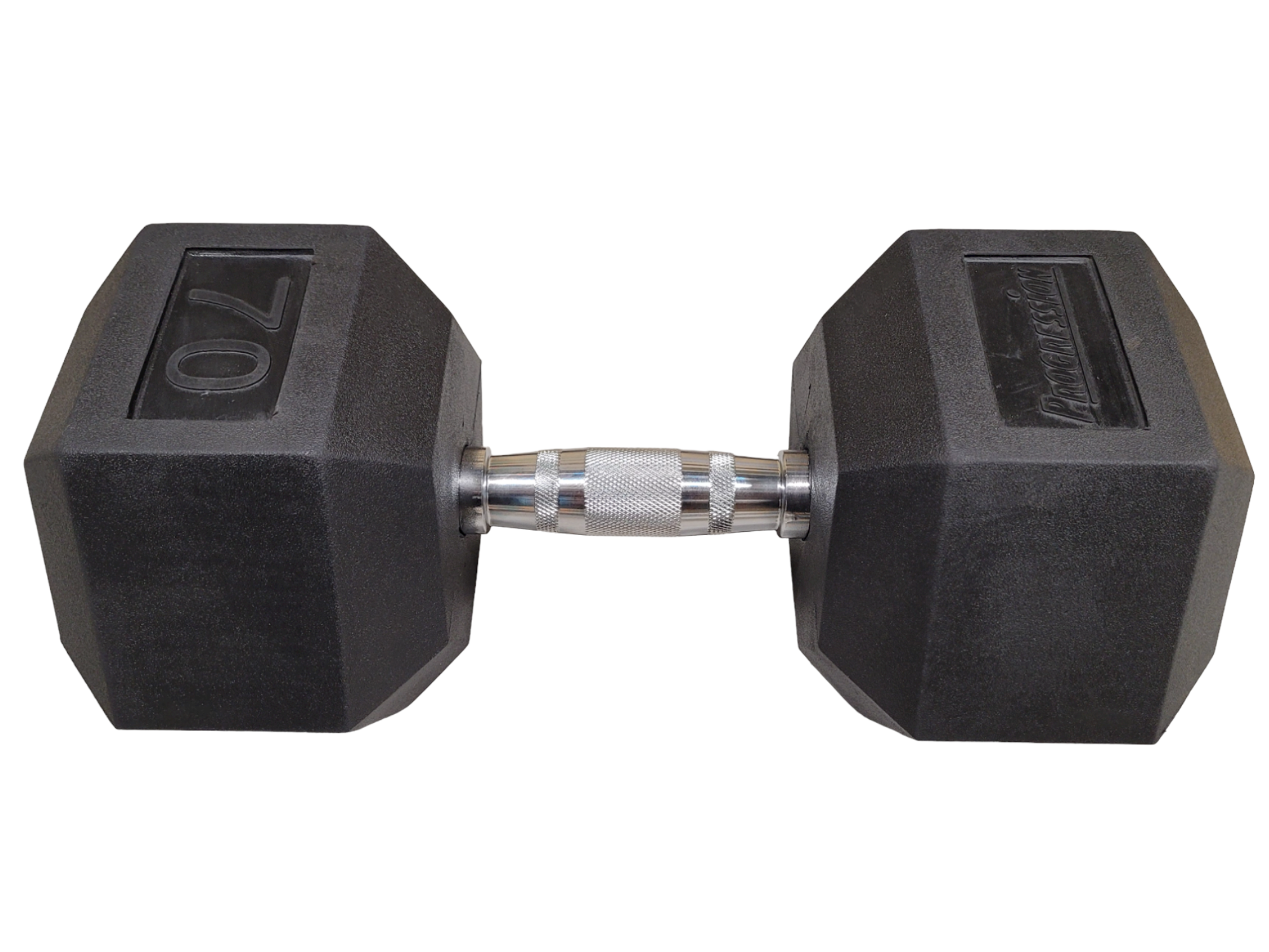 Progression Rubber Hex Dumbbell - Single $1.29/lb