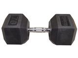 Progression Rubber Hex Dumbbell - Single $1.29/lb