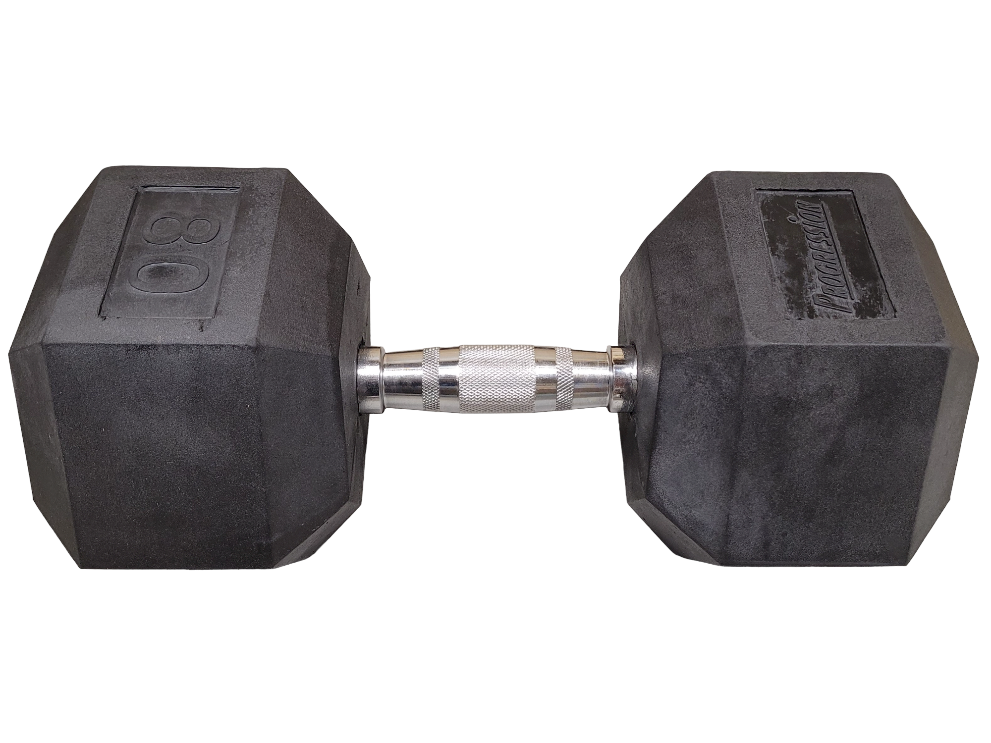 Progression Rubber Hex Dumbbell - Single $1.29/lb