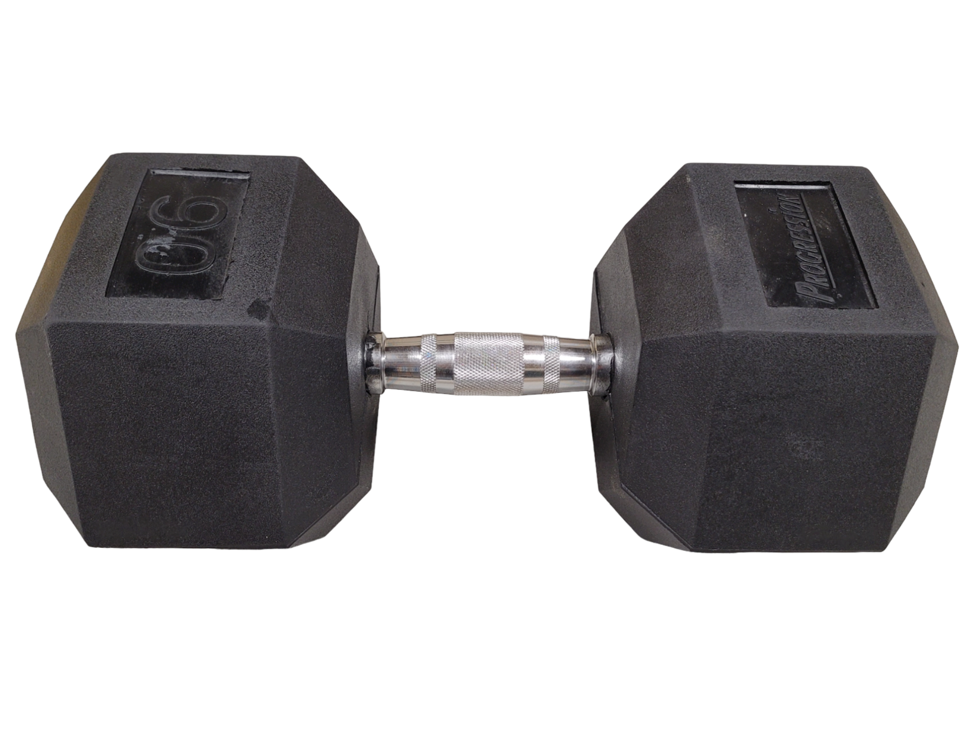 Progression Rubber Hex Dumbbell - Single $1.29/lb