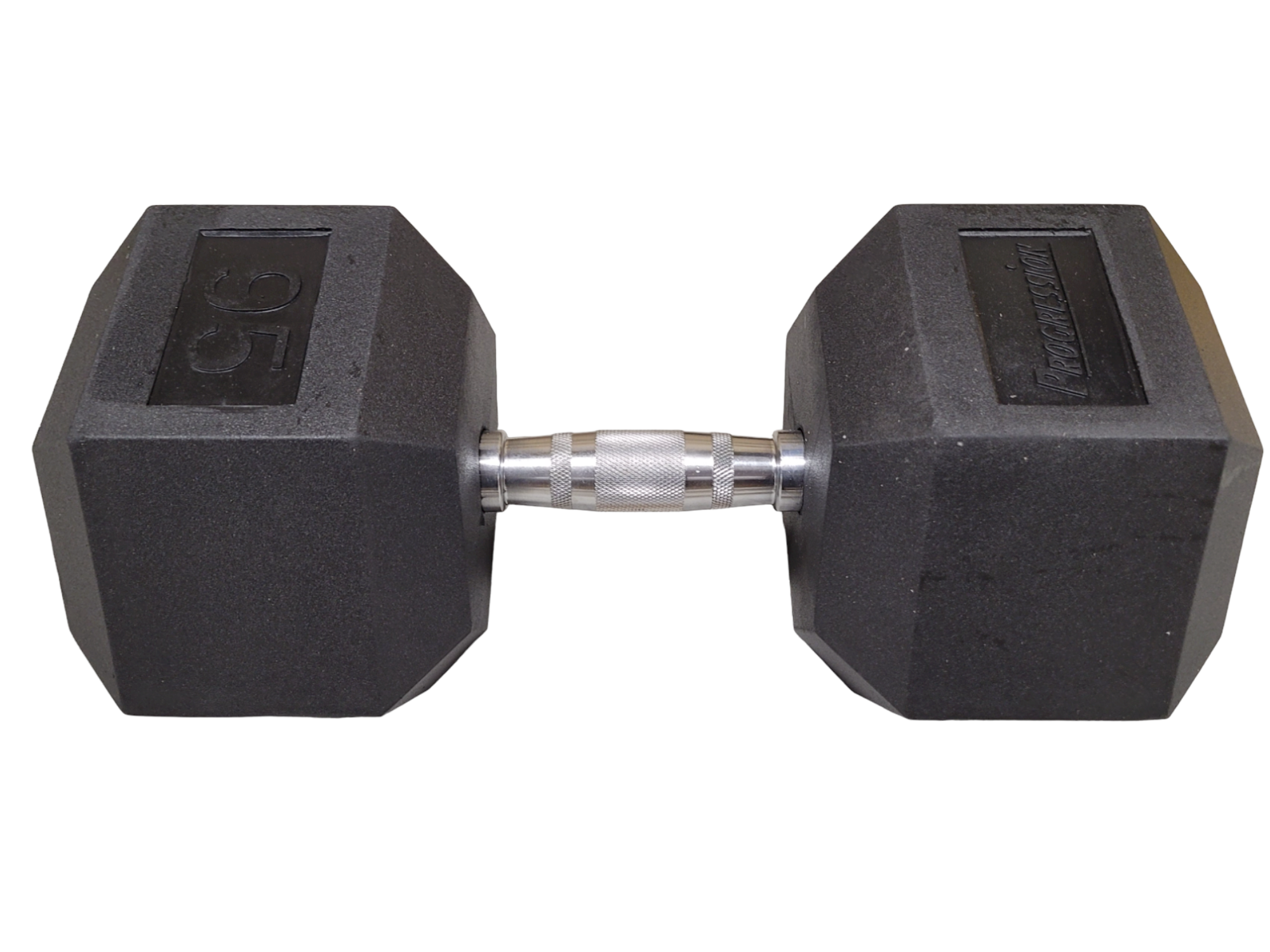 Progression Rubber Hex Dumbbell - Single $1.29/lb