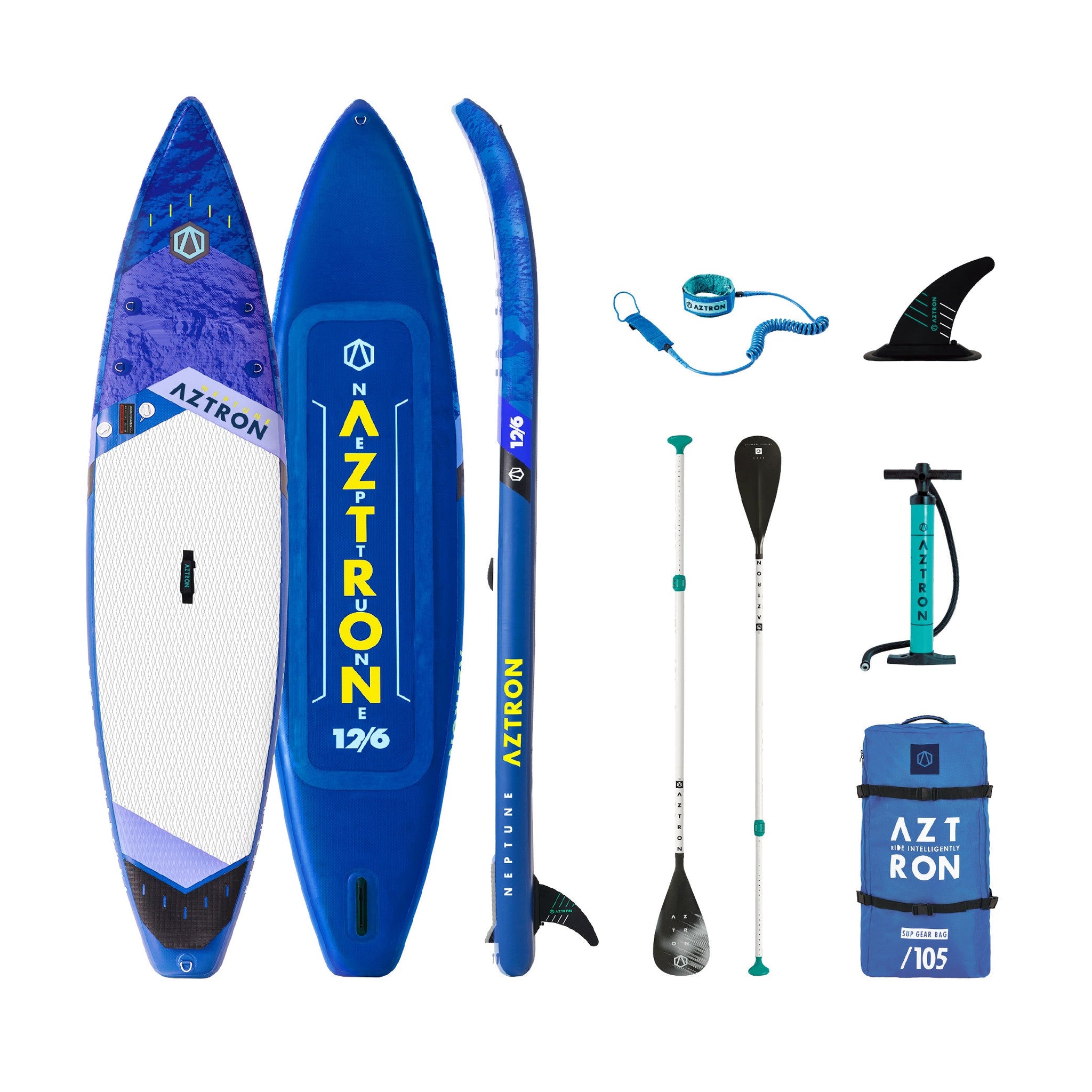 Aztron NEPTUNE Touring SUP - 12' 6"-Paddleboards-Aztron Sports-1