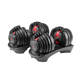 Bowflex 552 SelectTech Adjustable Dumbbells - Pair (5 LB - 52 LB)-Adjustable Dumbbells-Bowflex-2