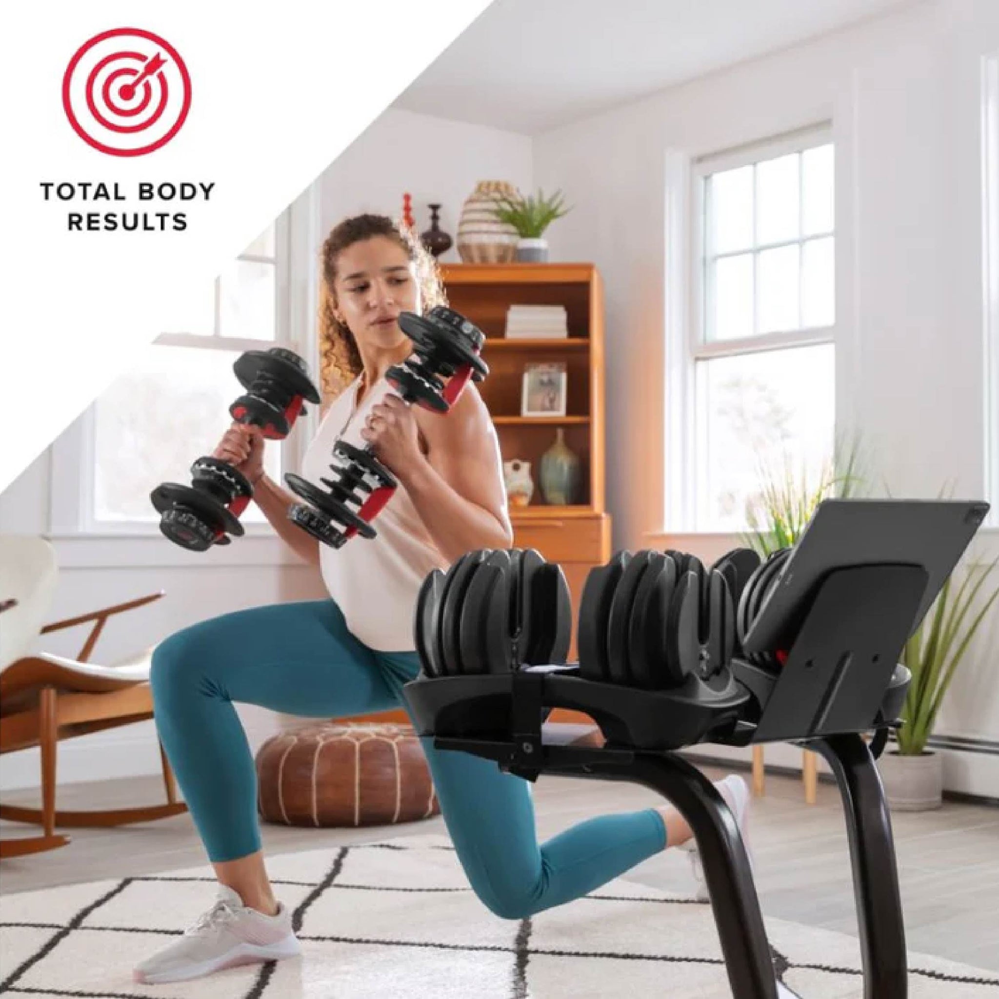Bowflex 552 SelectTech Adjustable Dumbbells - Pair (5 LB - 52 LB)-Adjustable Dumbbells-Bowflex-6