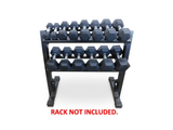 Progression Rubber Hex Dumbbell - Single $1.29/lb