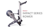 Aviron Impact Series Rower - 22" Touchscreen-Touchscreen Rower-Aviron Active-3