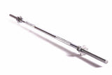 Chrome 60" (5 Foot) Standard Straight Bar (Spinlock)-Spinlock Barbell-Flaman Fitness-2