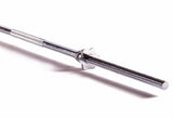 Chrome 86" (7 Foot) Standard Straight Bar (Spinlock)-Spinlock Barbell-Flaman Fitness-1