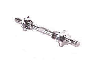 Chrome Regular Spinlock Dumbbell Handle-Bars-Flaman Fitness-1