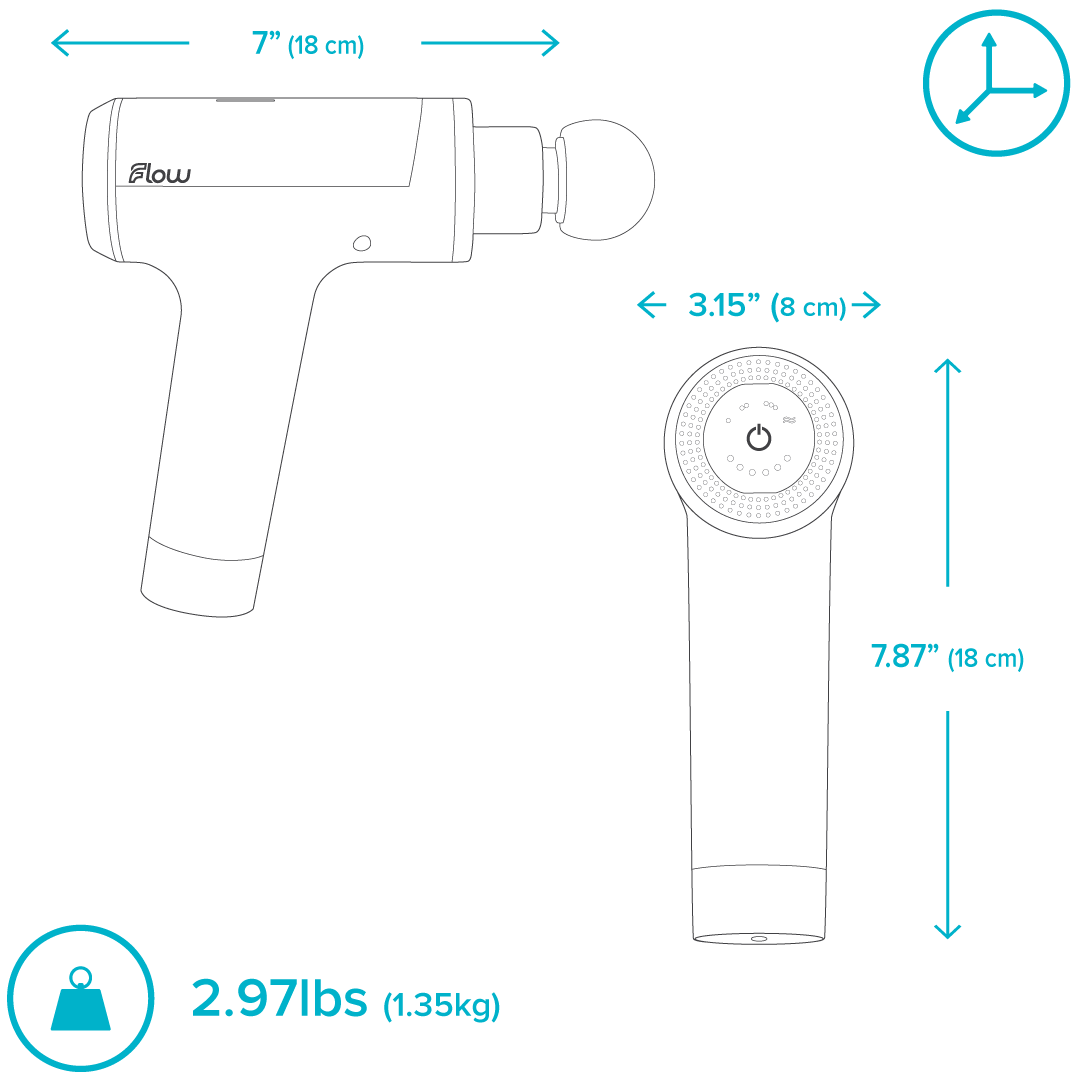 Flow Mini Massage Gun-Massage Gun-Flow Recovery-16