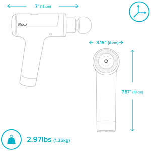 Flow Mini Massage Gun-Massage Gun-Flow Recovery-16