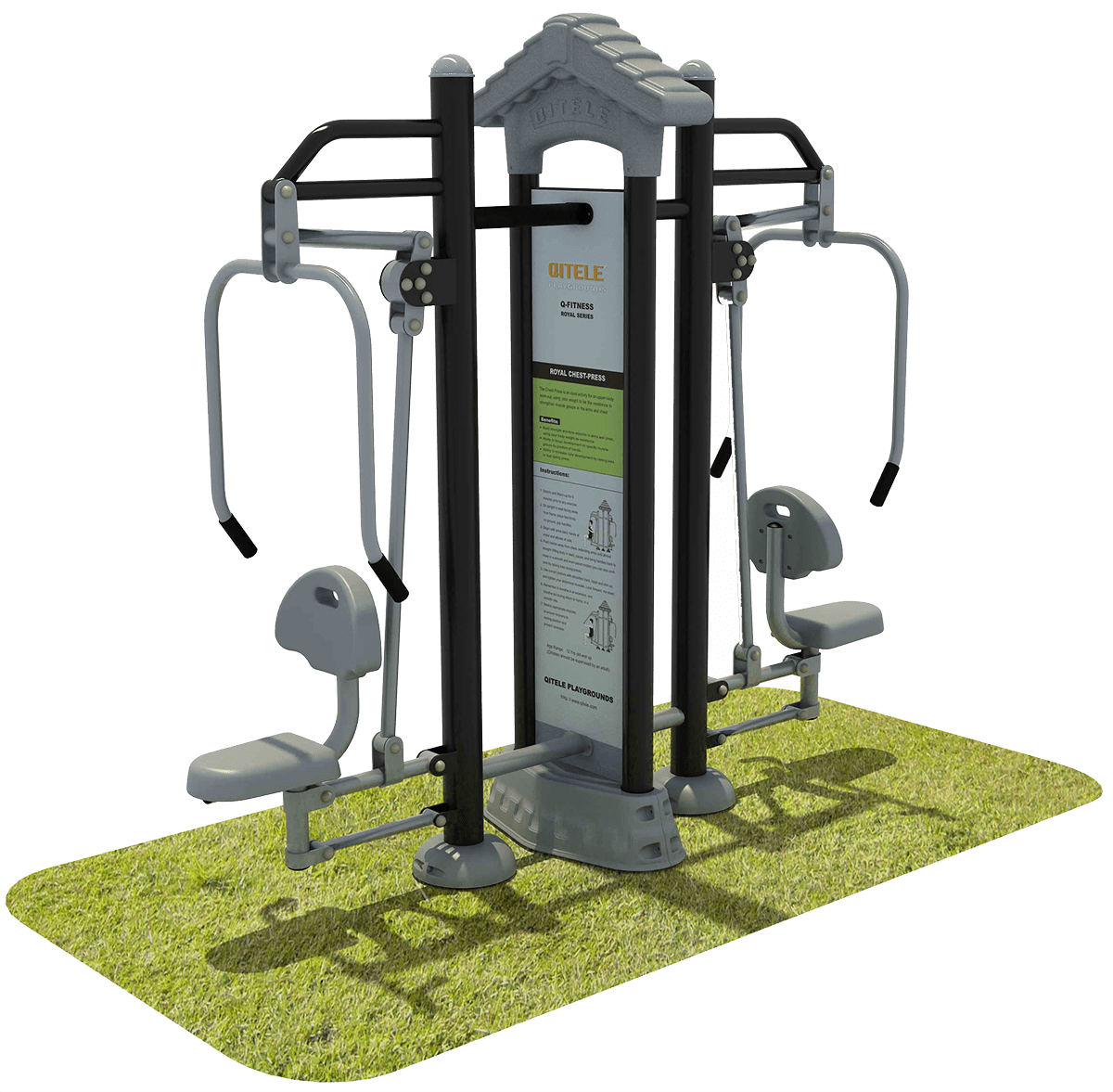 KidsTale FS-0001 Double Chest Press-Playground-KidsTale-1