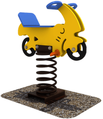 KidsTale Motorcycle Spring Ride-Free Standing Play-KidsTale-1