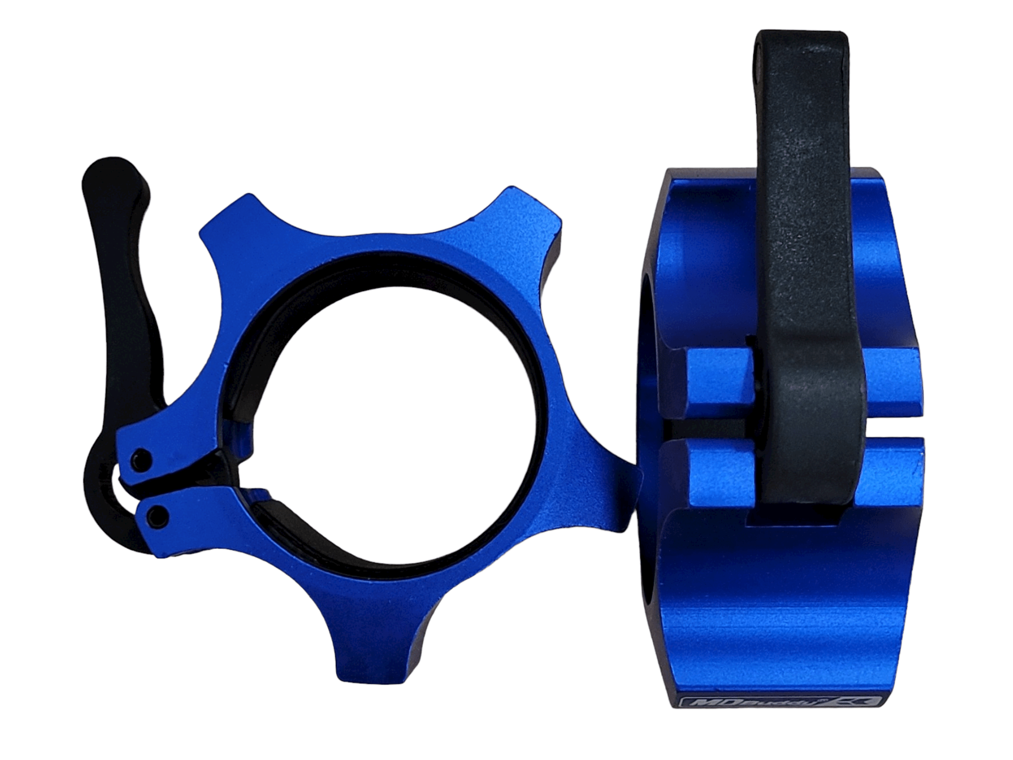 MD Buddy Aluminum 2" Olympic Locking Jaw Collars - (Pair)-2" Olympic Collars-MD Buddy-1